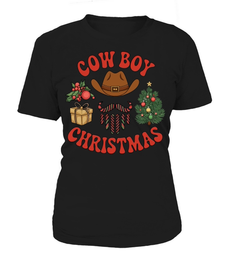 Cow Boy Christmas 5 Women's T-Shirt