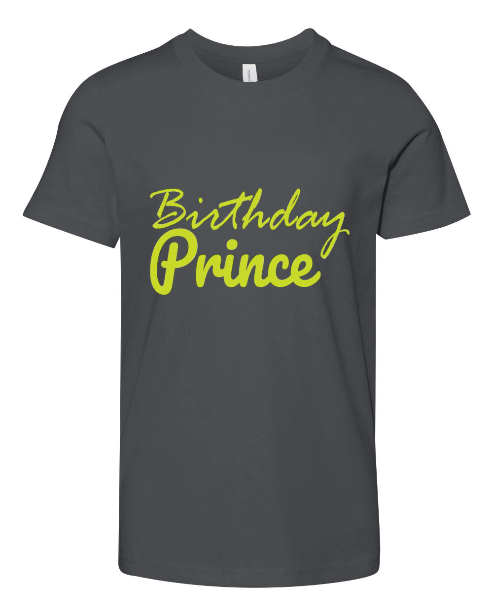 Birthday prince Youth Unisex Jersey Tee