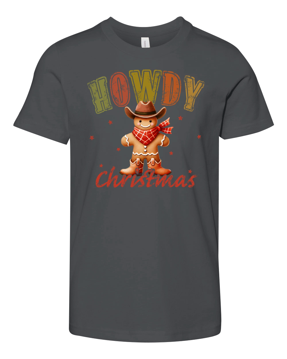 Howdy Christmas 26 Youth Unisex Jersey Tee