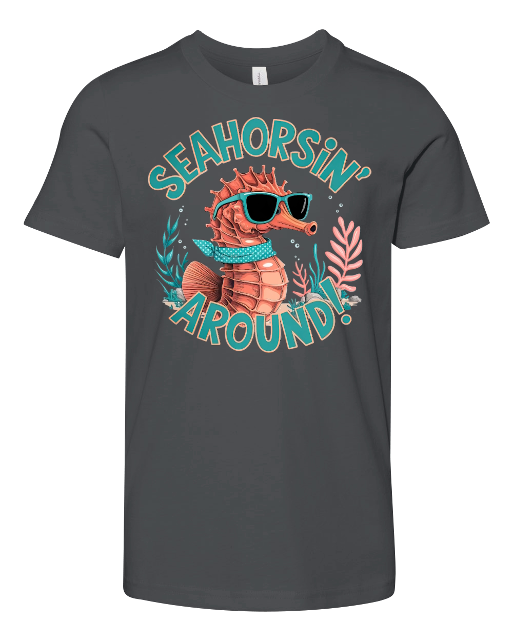 Seahorsin Youth Unisex Jersey Tee