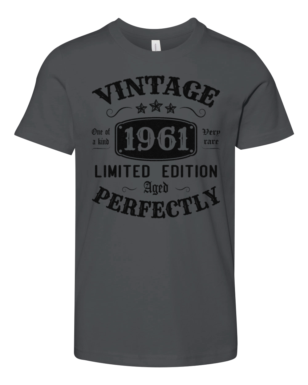 Vintage 1961 Limited Edition Aged Perfectly Youth Unisex Jersey Tee