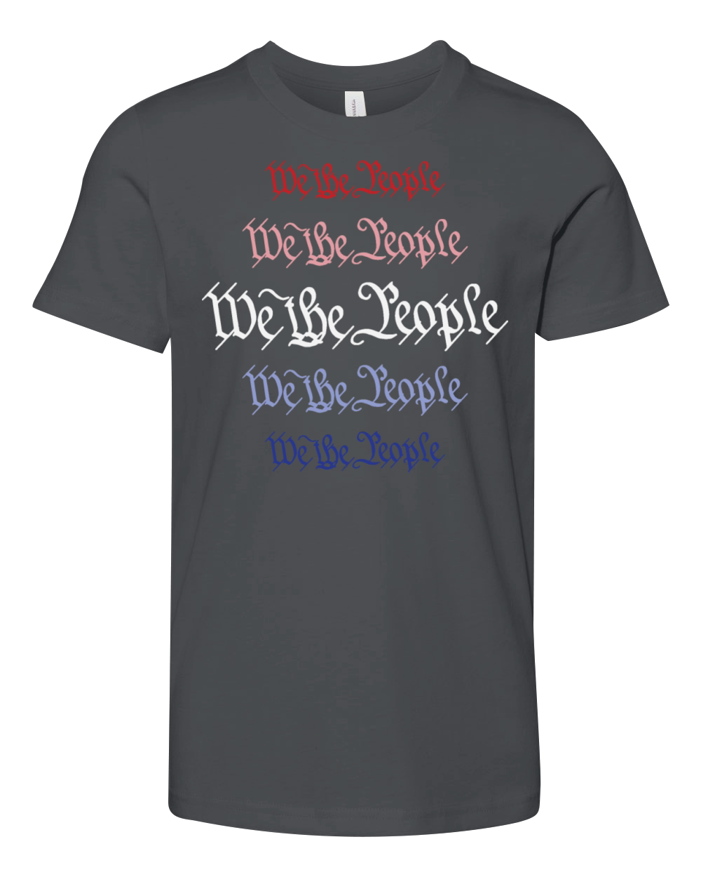 WE THE PEOPLE - CONSTITUTION - UNITED STATES Youth Unisex Jersey Tee