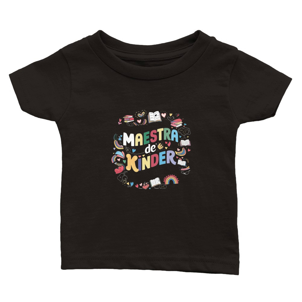 Maestra de kinder 1 Classic Baby Crewneck T-shirt