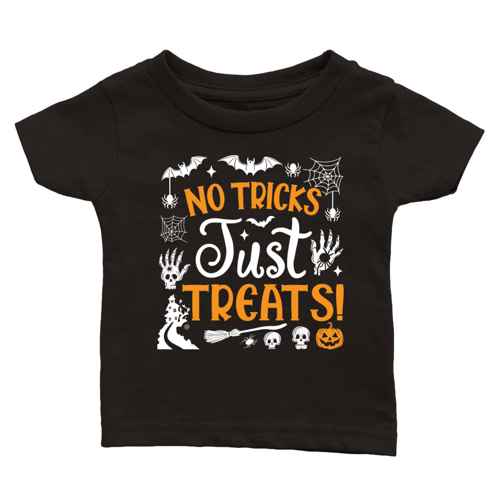 No Tricks Just Treats! Classic Baby Crewneck T-shirt