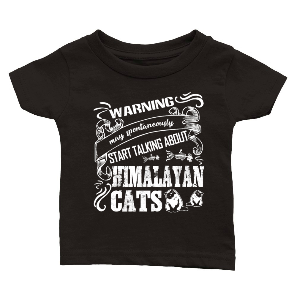 Talking About Himalayan Cat Shirt Classic Baby Crewneck T-shirt
