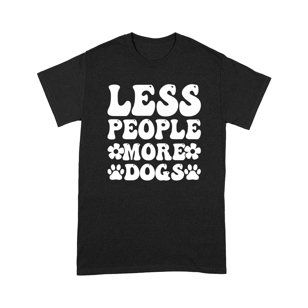 Less People More Dogs Comfort T-shirt