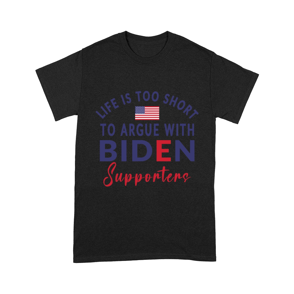 Sarcastic Anti Biden Supporters humor political Comfort T-shirt