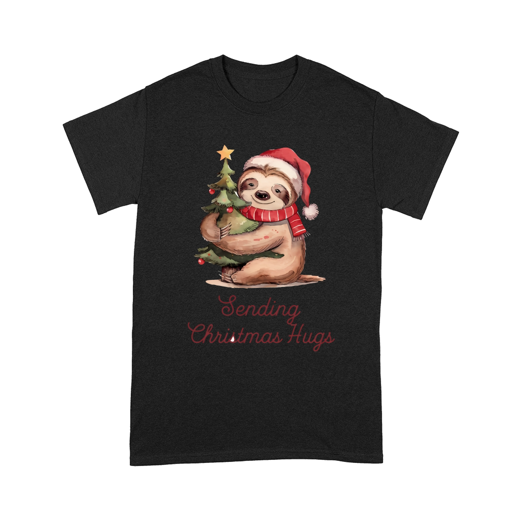 Sending Christmas Hugs Vintage Christmas Comfort T-shirt