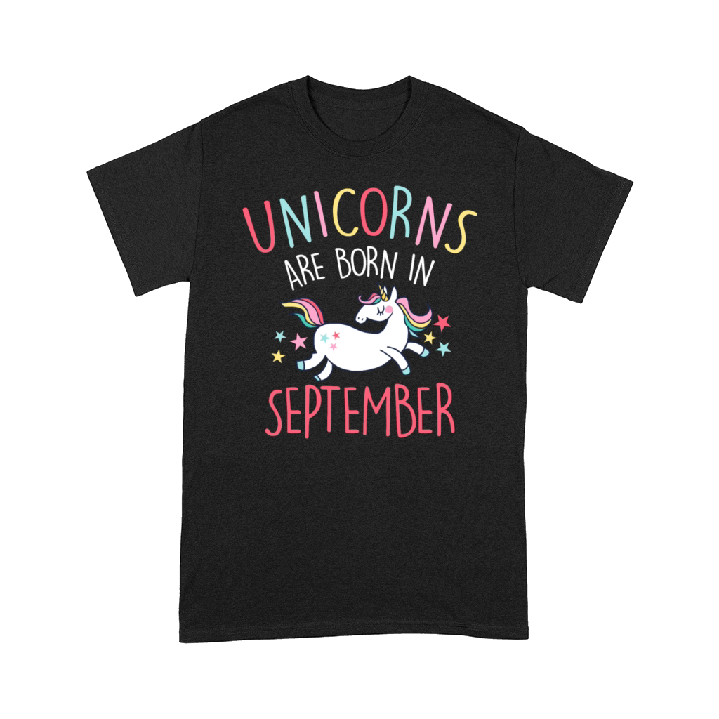 Unicorns Are Born In September Comfort T-shirt