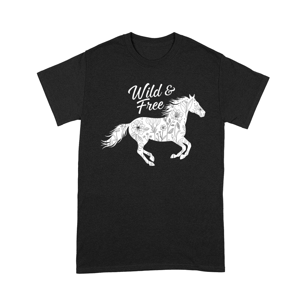 Wild & Free Horse Comfort T-shirt