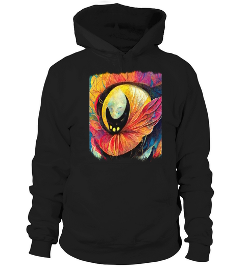 Vintage Alien Flower Art Hoodie Unisex