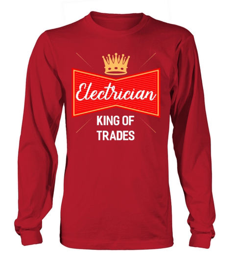 Electrician Electricity Electronics Electric Gift Long sleeved Unisex