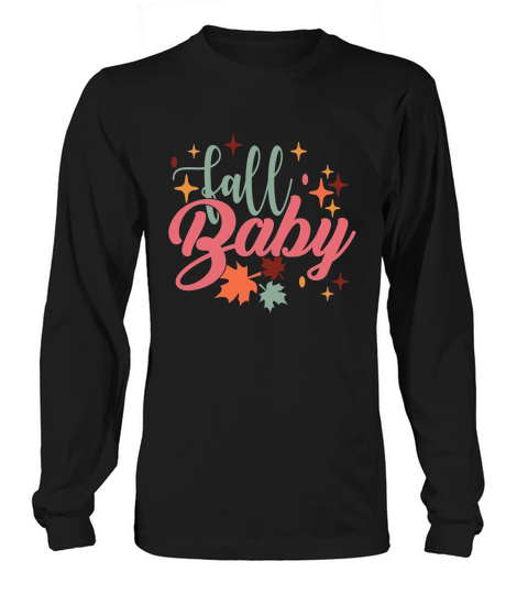 Fall baby Vintage Groovy 4 Long sleeved Unisex