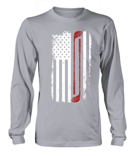 Golf - Cool flag t-shirt for american golf lover Long sleeved Unisex