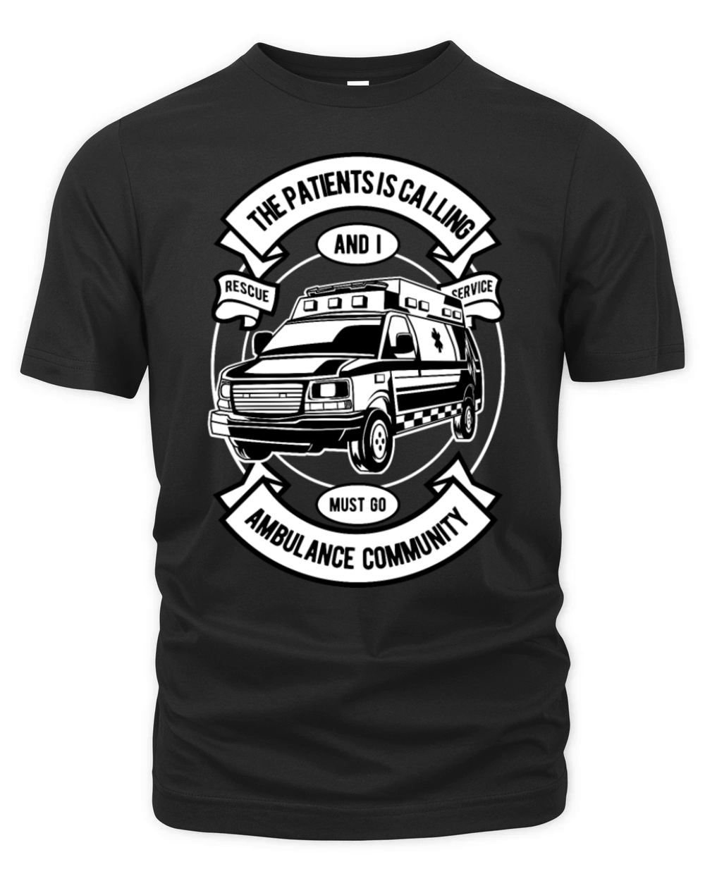 Ambulance Organic Unisex T-shirt