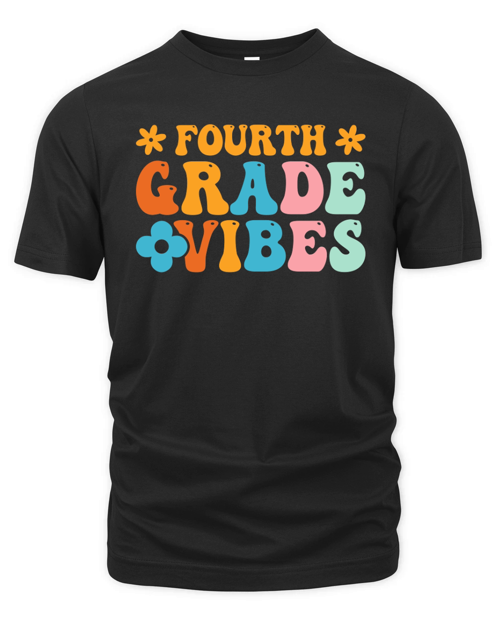 Fourth Grade Vibes Organic Unisex T-shirt