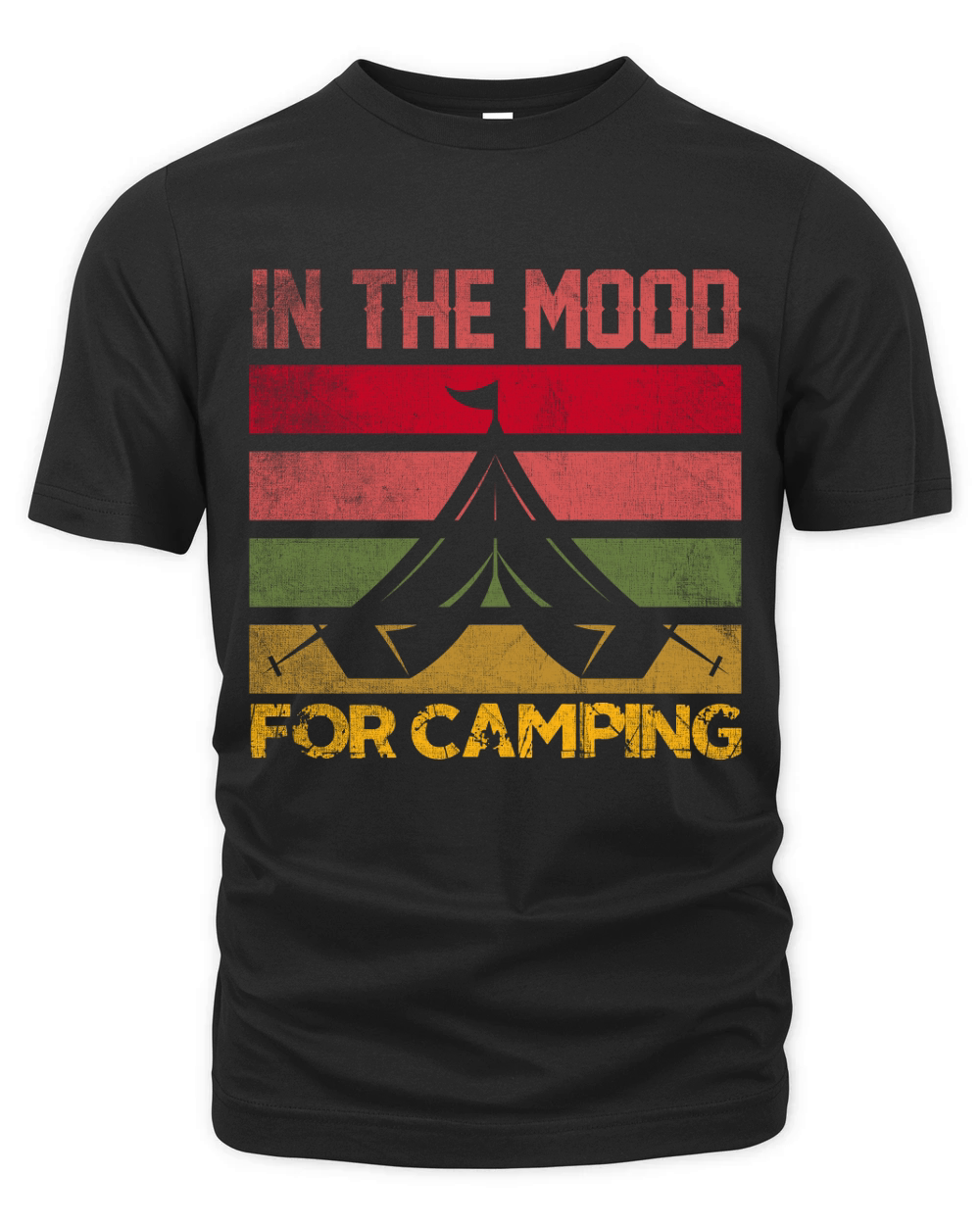 In the mood for camping Organic Unisex T-shirt