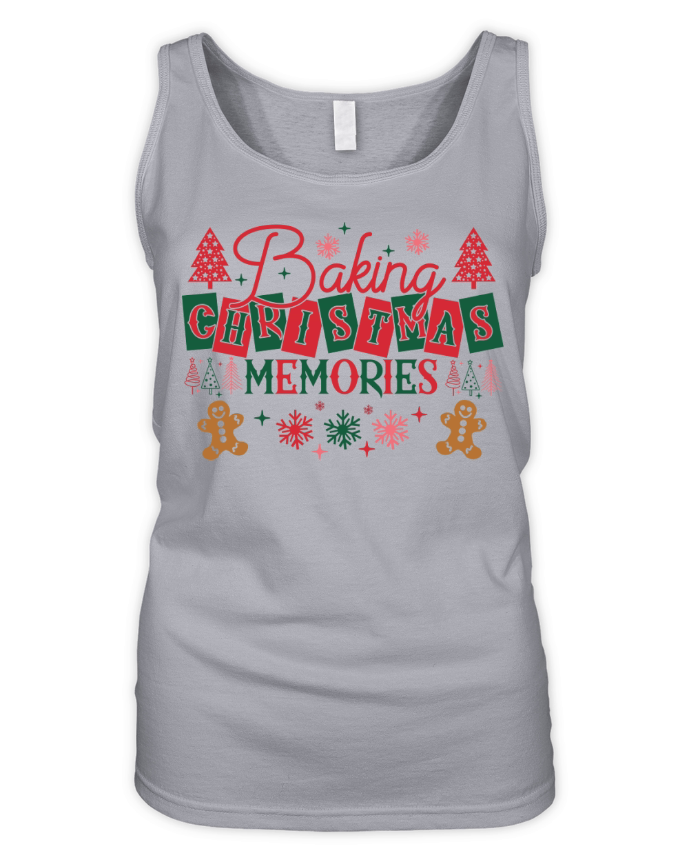 Baking Christmas Memories Organic Women's Tank Top