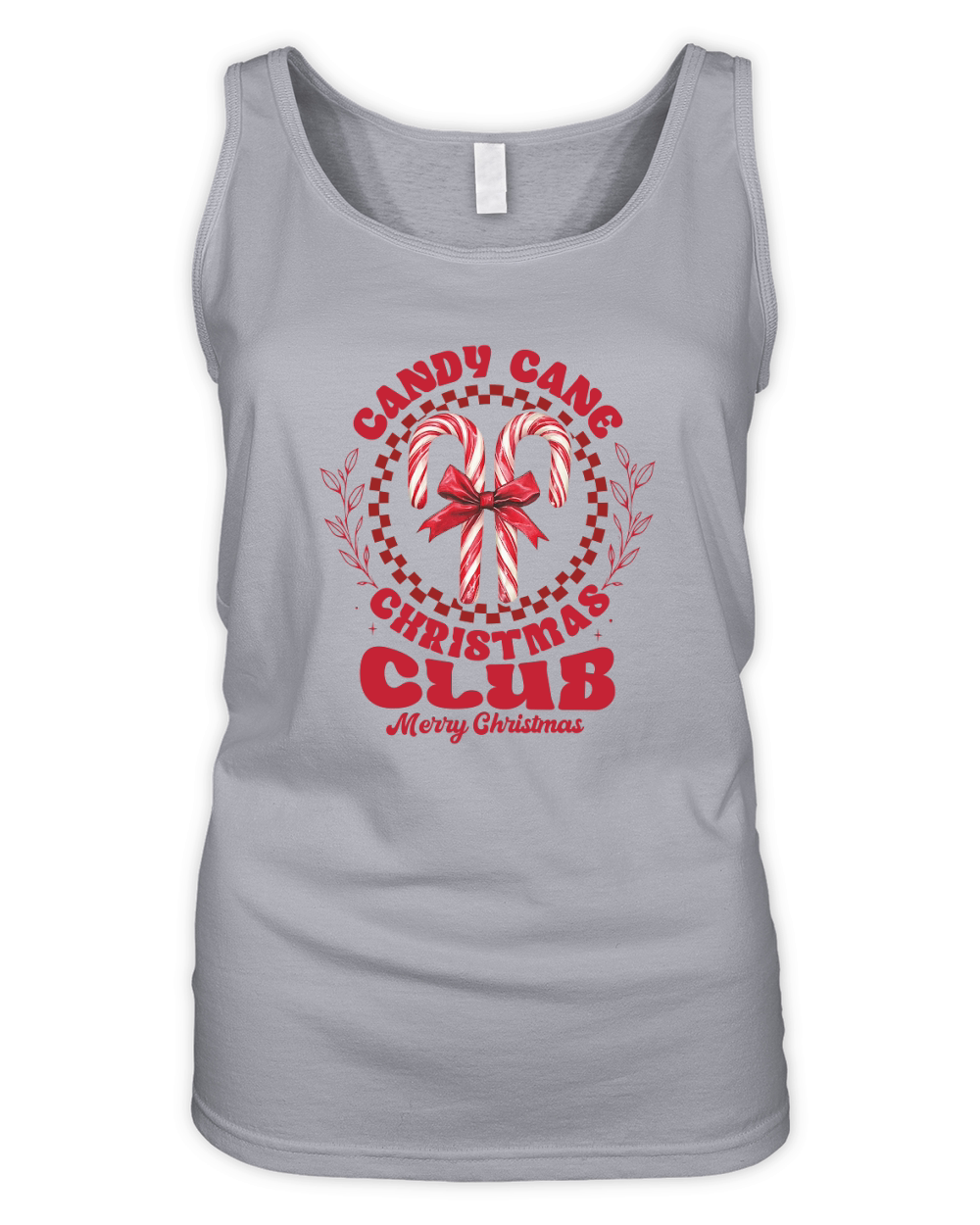 Candy Cane Christmas Club Merry christmas Organic Women's Tank Top