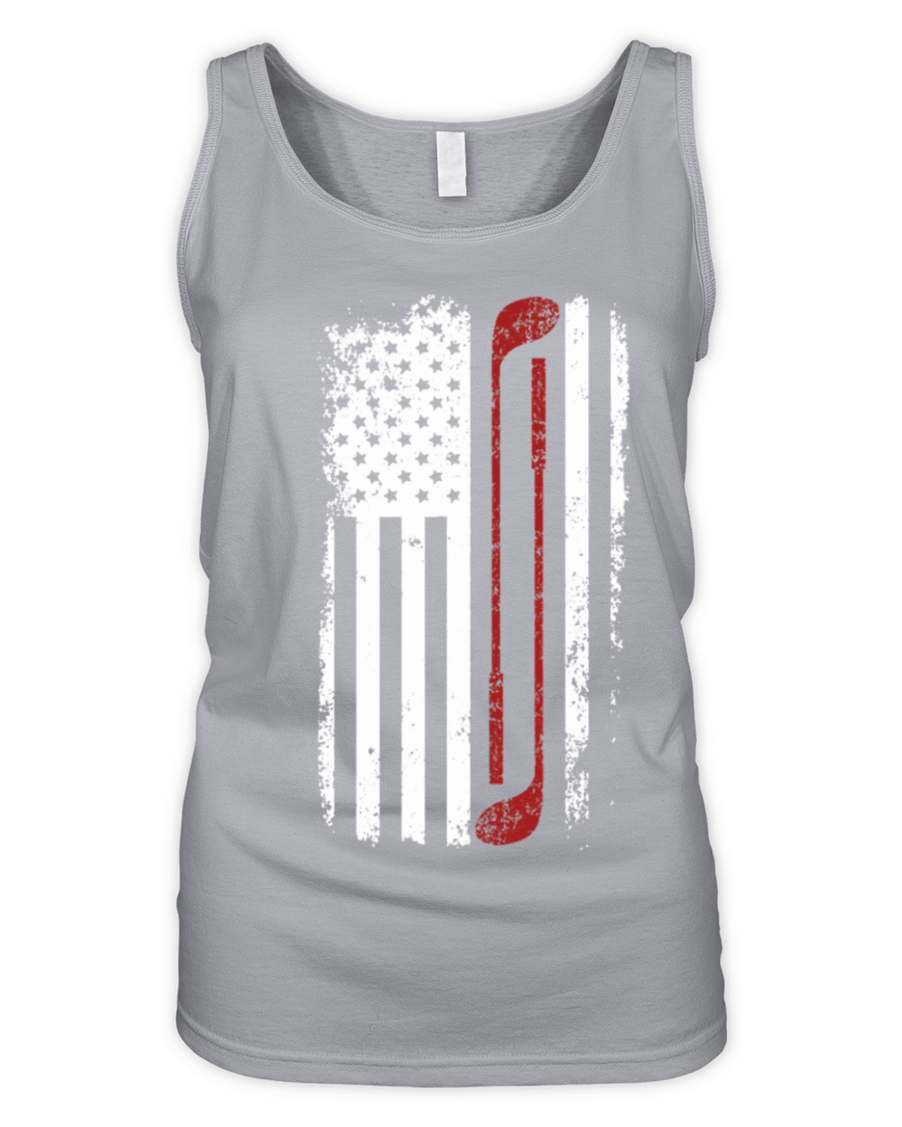 Golf - Cool flag t-shirt for american golf lover Organic Women's Tank Top