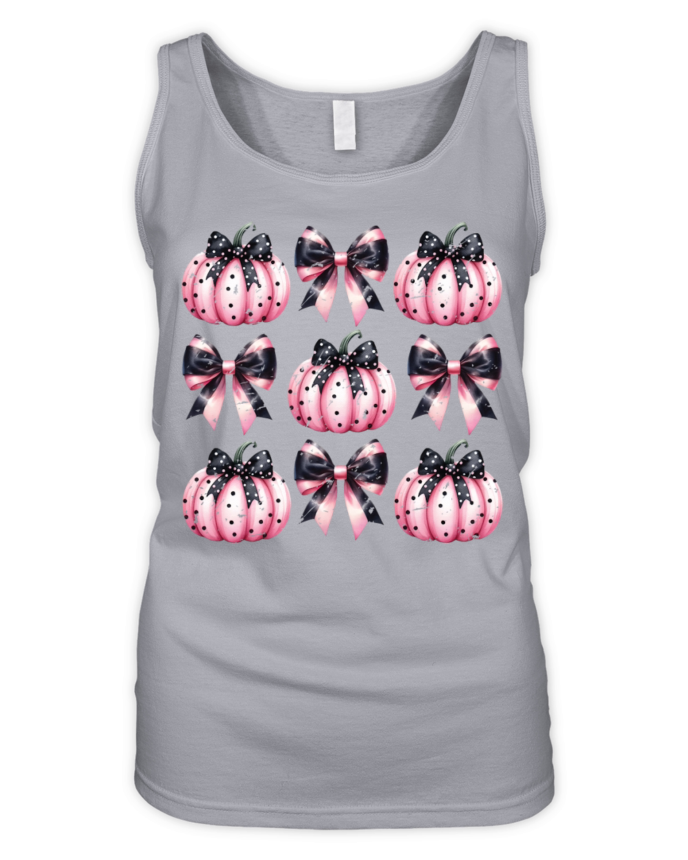 PumpkinCoquetteBow3 Retro Organic Women's Tank Top
