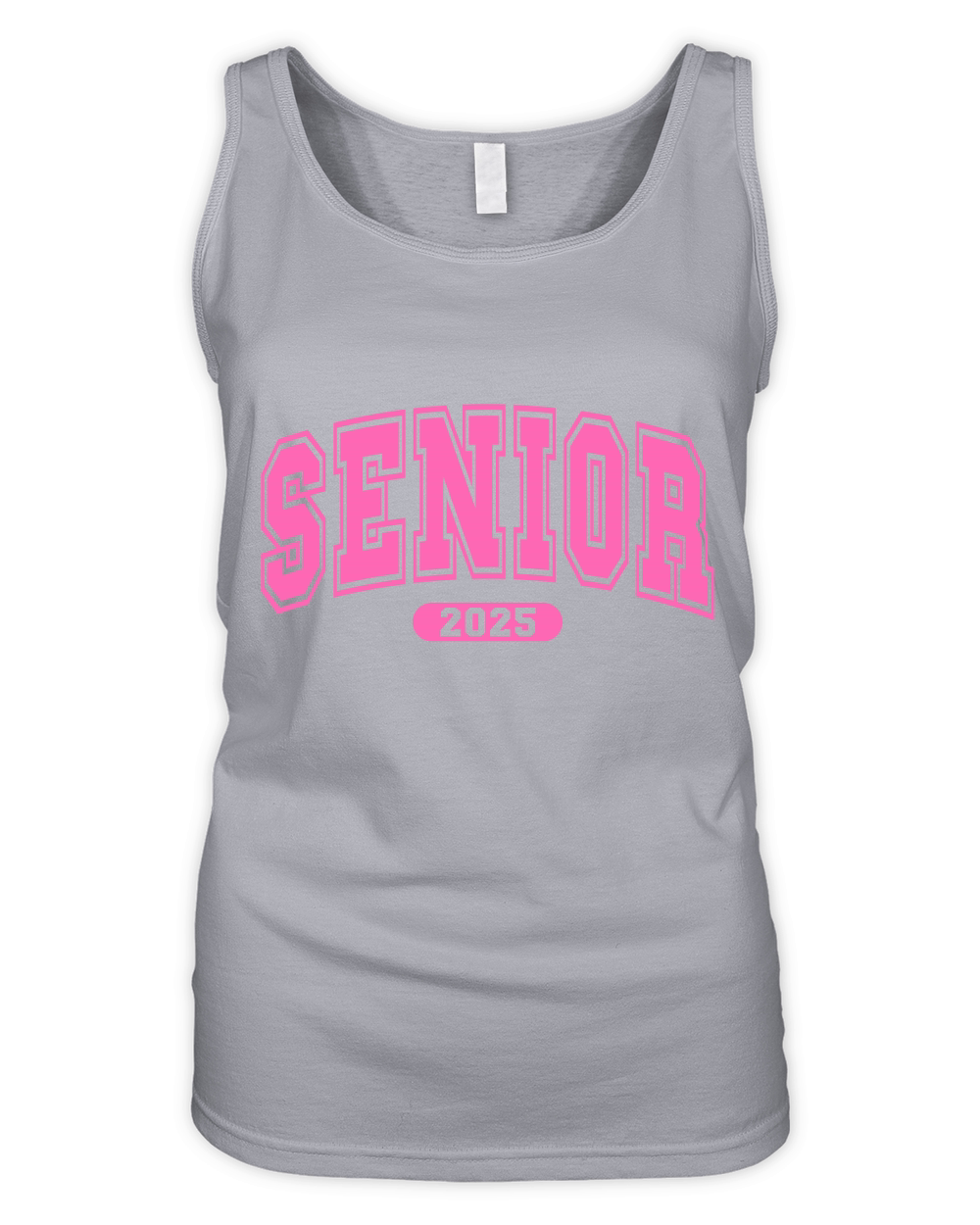 senior pink Organic Women's Tank Top