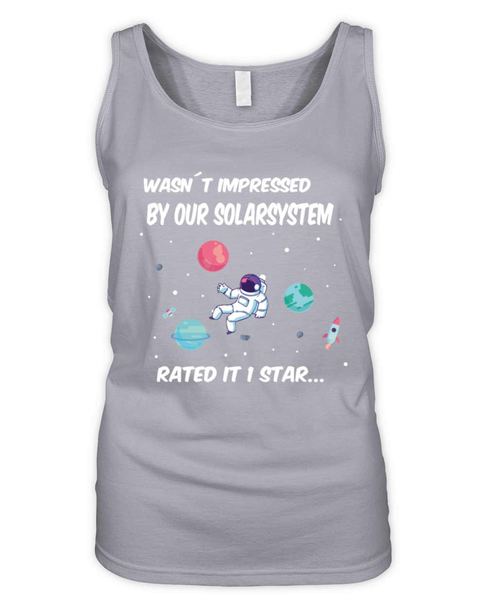 Solarsystem Astrology For Cosmologists Organic Women's Tank Top