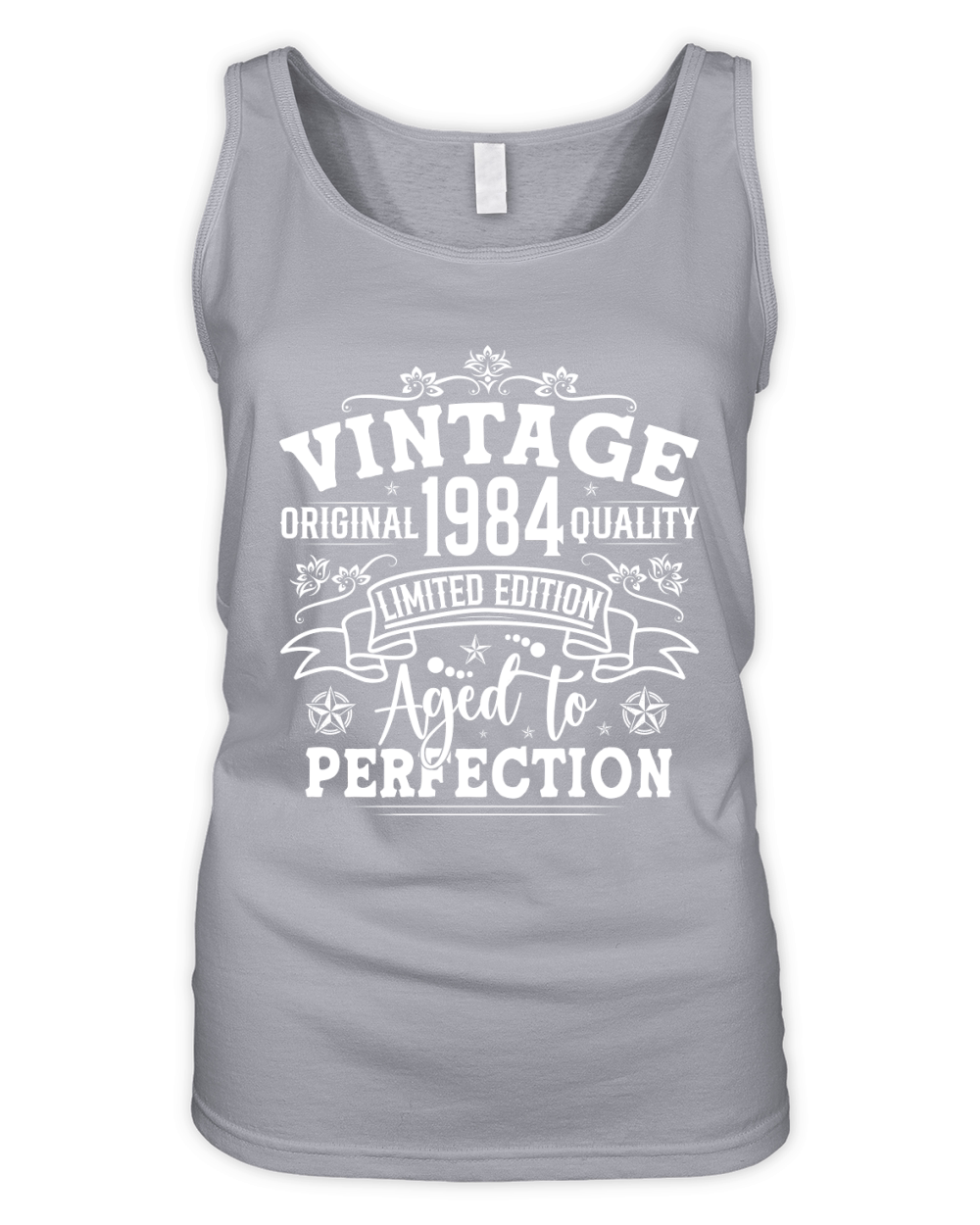 Vintage Birthday TShirt Design Bundle 1984 Organic Women's Tank Top