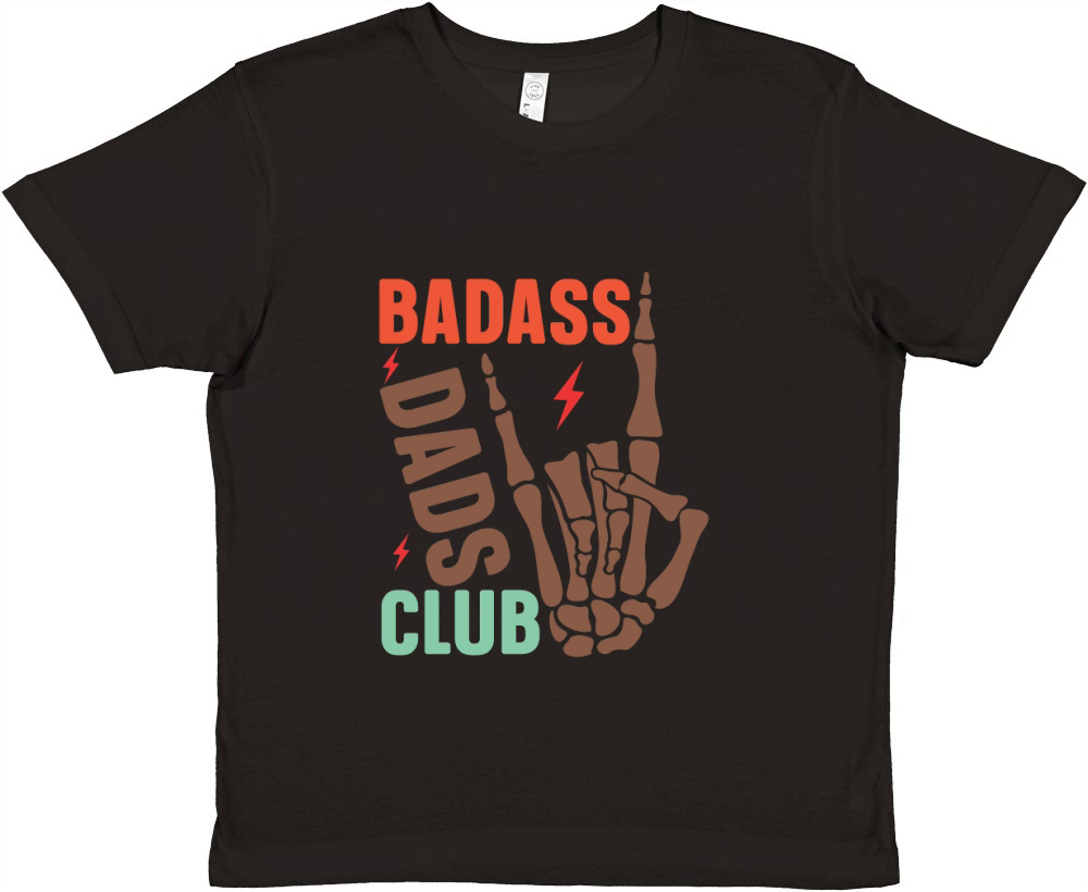 Badass dads club Premium Kids Crewneck T-shirt