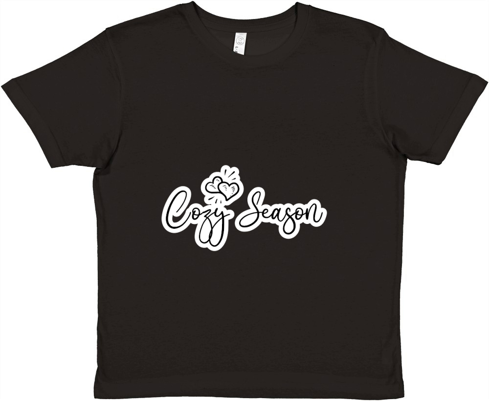Cozy Season Premium Kids Crewneck T-shirt
