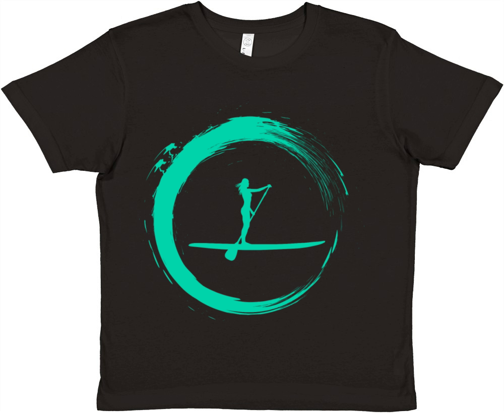 Stand Up Paddle Premium Kids Crewneck T-shirt