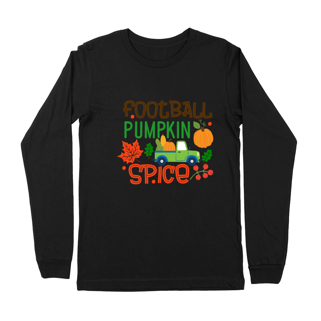 Football Pumpkin Spice Premium Long Sleeve