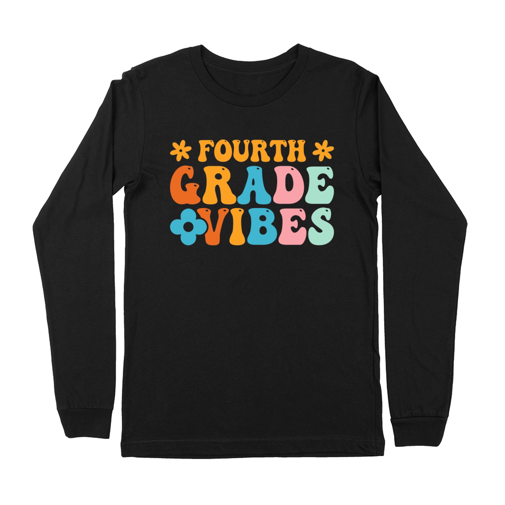 Fourth Grade Vibes Premium Long Sleeve
