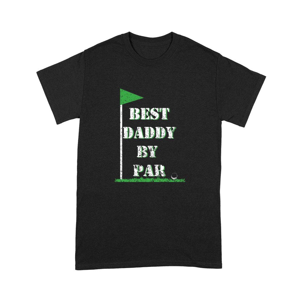 Fathers Day Best Daddy by Par Funny Golf Shirt Premium T-shirt