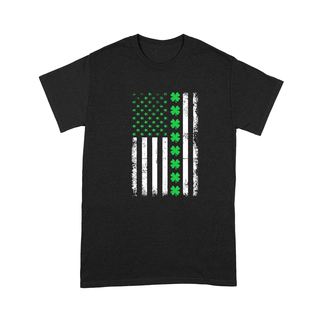 Vintage American Flag St. Patricks Day 2 Premium T-shirt