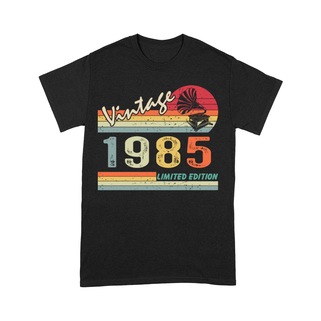 Vintage Gramophone 37th birthday 1985 37 years old Premium T-shirt