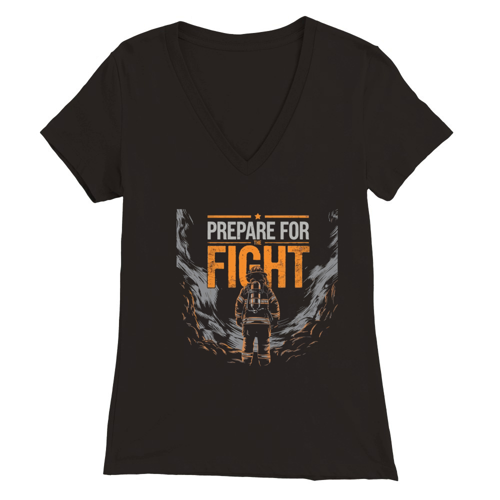 Prepare for the fight 3 Premium Womens V-Neck T-shirt
