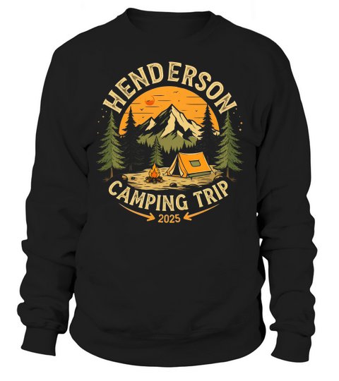 Henderson Camping Trip 2025 Sweatshirt Unisex