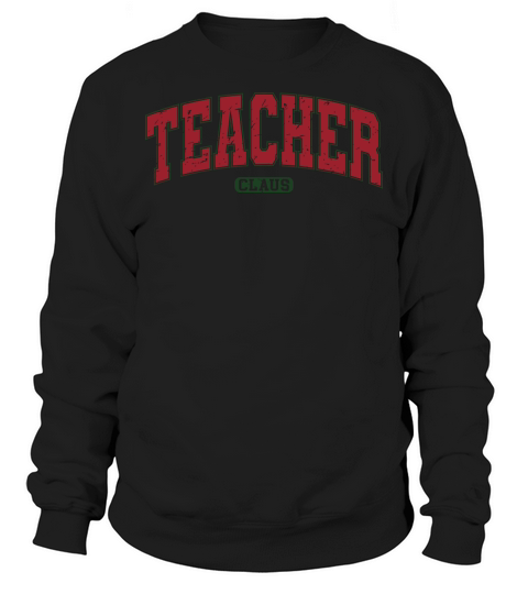 TeacherClausVarsity Retro Sweatshirt Unisex