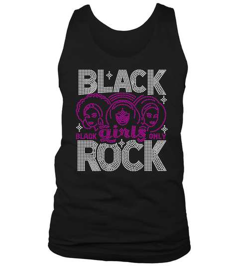 Black girls rock Rhinestone Tank Top Unisex