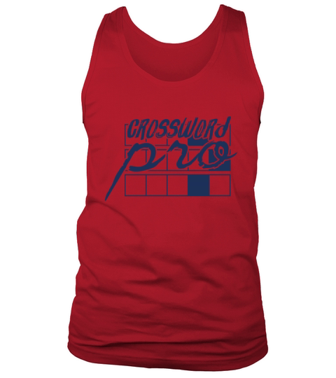Crosswords Crossword Crossword Puzzle Riddle Game Tank Top Unisex