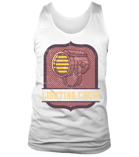 Lighting Crew Retro Light Tech Stage Crew Gifts Tank Top Unisex
