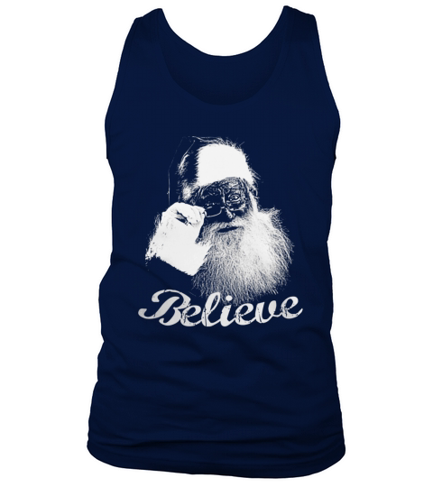 Santa Claus Believe Monochrome Tank Top Unisex