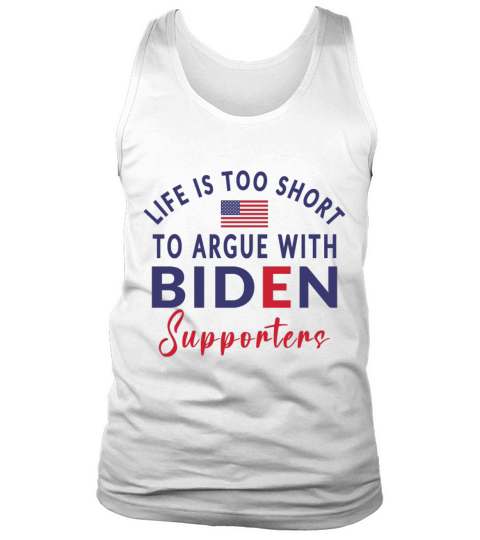 Sarcastic Anti Biden Supporters humor political Tank Top Unisex