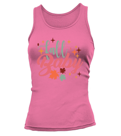 Fall baby Vintage Groovy 4 Tank top Woman