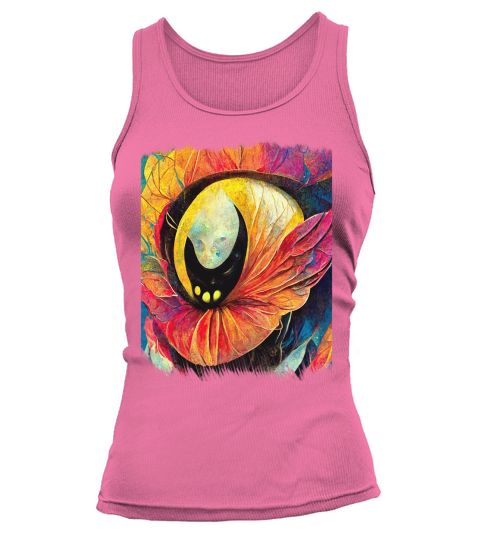 Vintage Alien Flower Art Tank top Woman