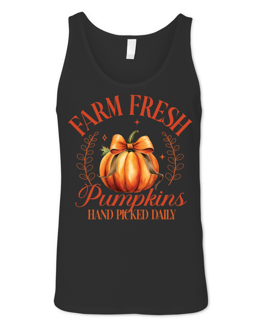 Farm Fresh Pumpkins Unisex Jersey Tank
