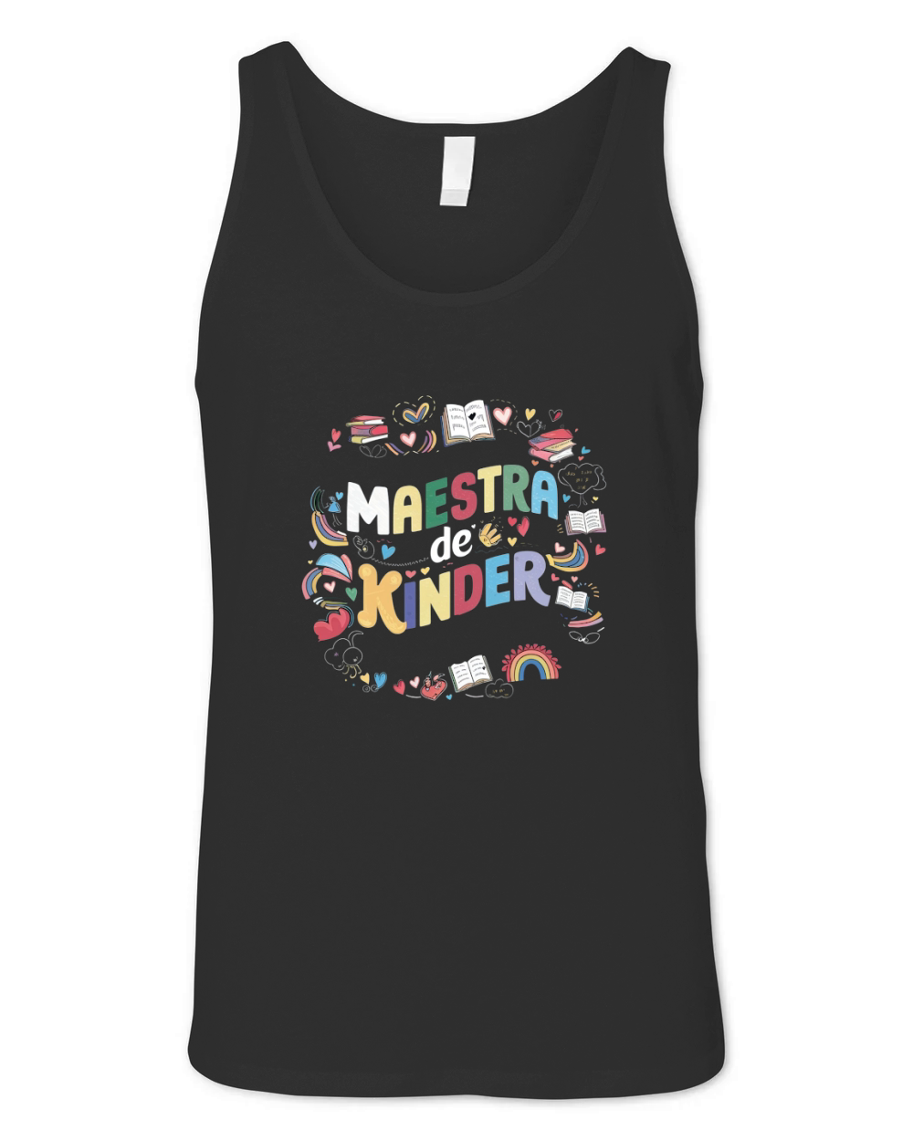 Maestra de kinder 1 Unisex Jersey Tank