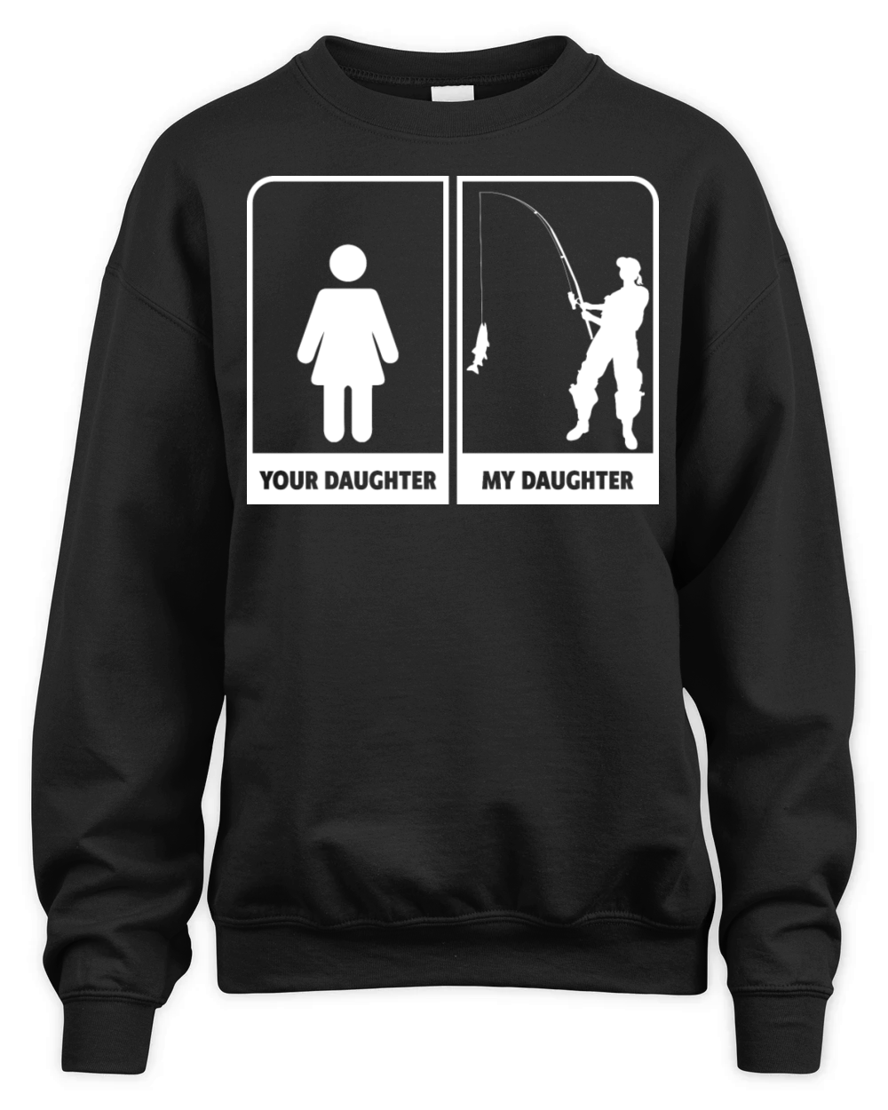 Funny Fishing Gift for Fly Fishing Lovers Unisex Premium Crewneck Sweatshirt
