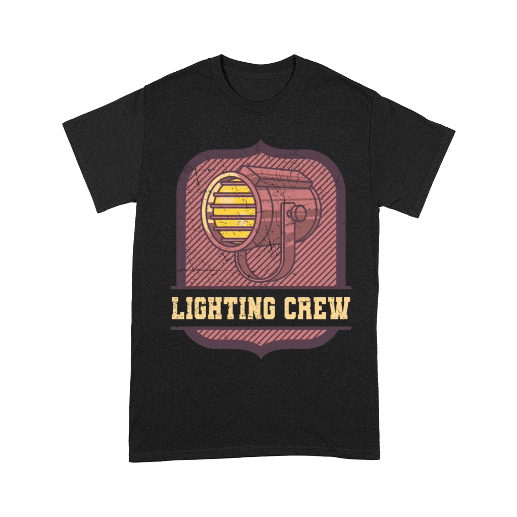 Lighting Crew Retro Light Tech Stage Crew Gifts Unisex T-Shirt